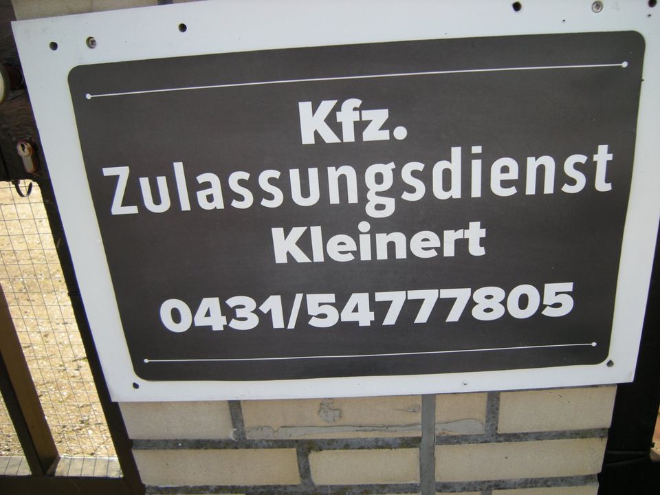 Kfz. Zulassung im Kreis PLÖ in Kiel