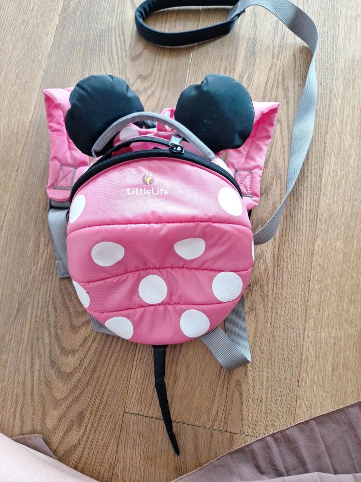 Little Life Rucksack Disney Mickey Minnie Maus mit Leine Zwilling in Tiefenbach Kr Passau