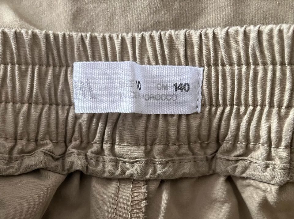 ZARA Cargohose Hose *Gr.140* Khaki/Oliv *wie Neu* in Walsrode