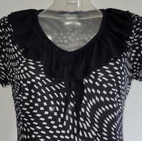 Shirt / T-Shirt Viskose Schwarz / Weiß Volant Yessica ! Neu ! Frankfurt am Main - Nieder-Eschbach Vorschau