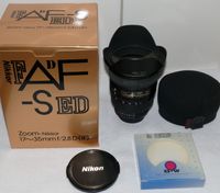 Nikon AF-S Nikkor 2,8/17-35 mm Objektiv, OVP, UV-Filter, Köcher Hannover - Misburg-Anderten Vorschau