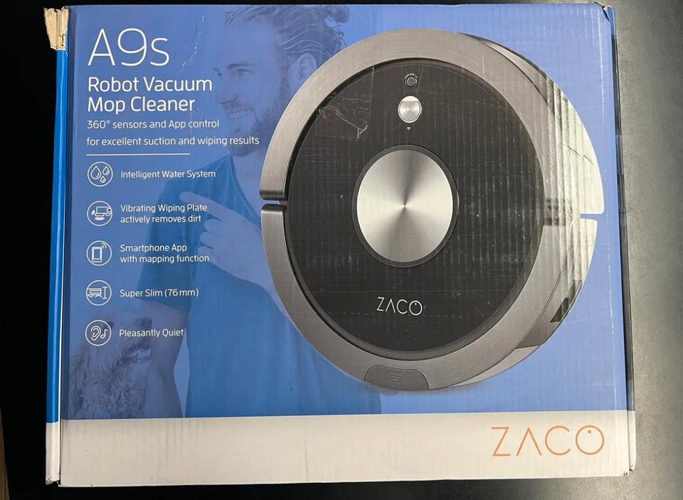 ZACO A9s Saugroboter mit Wischfunktion, App und Alexa-Steuerung in Tessenow