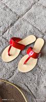 Calvin klein Sandalen Pumps gr. 38 rot Lack beige top Rheinland-Pfalz - Gerolsheim Vorschau
