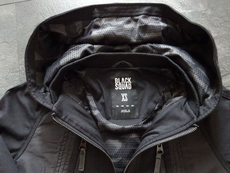 BLACK SQUAD Übergangsjacke XS *** TOP *** in Spelle