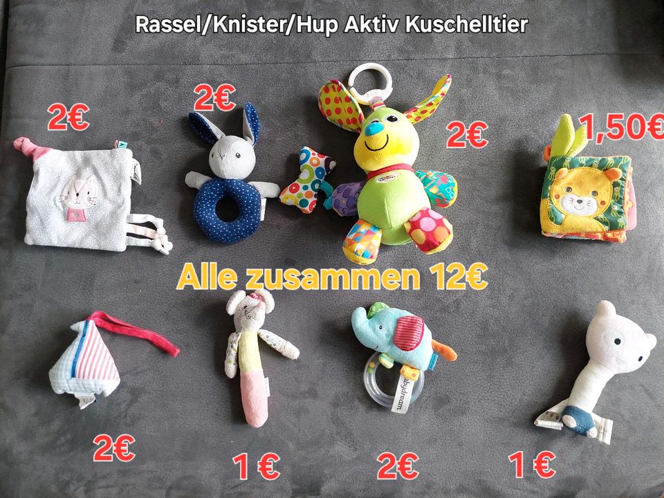 Aktivkuscheltiere je 1-2 €/ Zusammen 12€ in Barmstedt