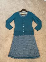 Sorgenfri Sylt Kleid mit passender Strickjacke, Gr. XS, blau Schleswig-Holstein - Owschlag Vorschau