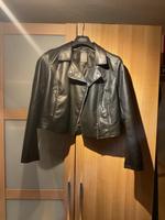 schwarze Lederjacke Niedersachsen - Lastrup Vorschau