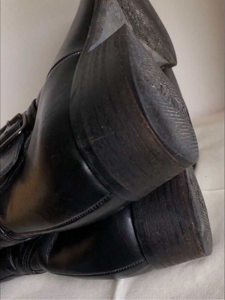 Paul Green Damen Leder Stiefel Gr. 6,5 Gr. 40 in Siershahn