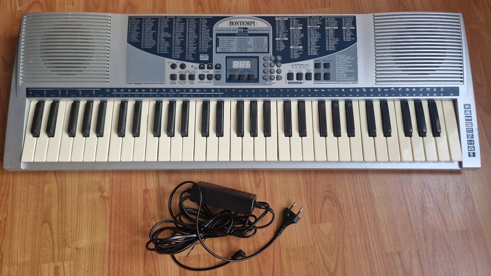 Bontempi PM 683 Keyboard PM683 HI Generation 61 Tasten MIDI AUX in Hamburg