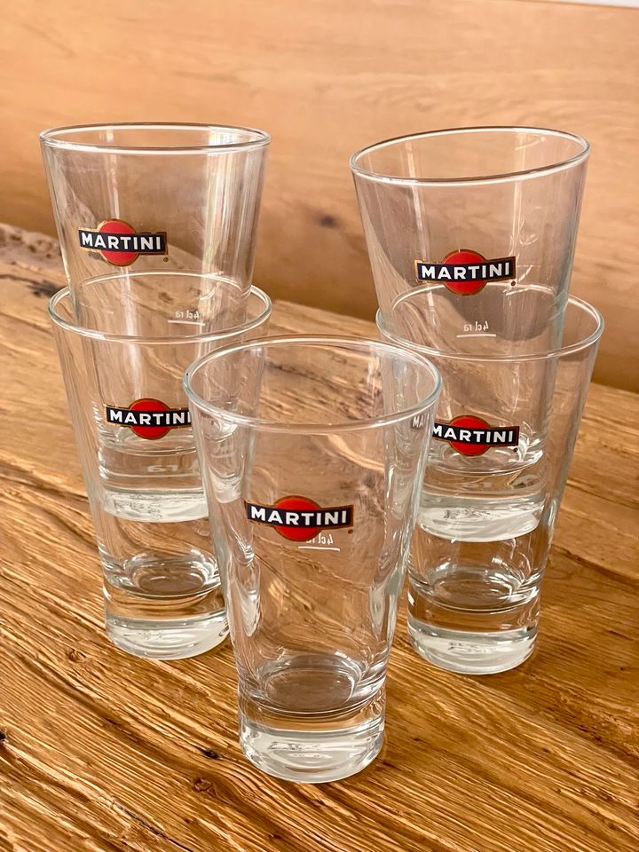 4 x Martini Gläser in Kempten