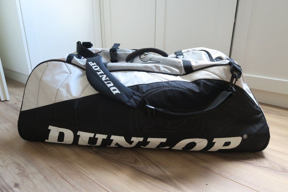 Dunlop aerogel Tennis Tasche Racket Bag XL schwarz Sport in Mildstedt