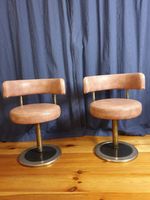 2x Barstuhl, Johanson Design, Markaryd,  60er, Leder, Chrome Brandenburg - Potsdam Vorschau