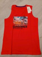 Tom Tailor Herren-Tanktop Top mit Print, rot, Gr. S , NEU, OVP Berlin - Tempelhof Vorschau