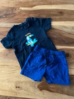 T-Shirt und Shorts, blau mit Tukan, Lupilu, Gr. 86/92 Stuttgart - Stuttgart-Ost Vorschau