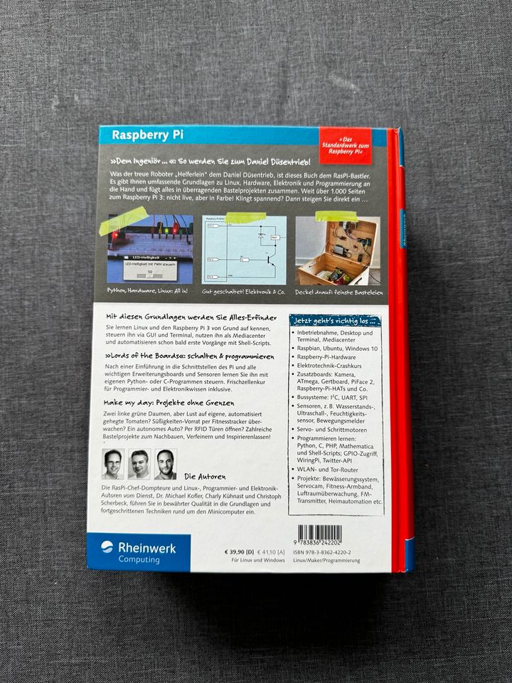 Raspberry Pi - Das umfassende Handbuch (Kofler, Kühnast) in Hannover