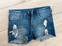 H&M Denim 36 S blau Jeans Shorts kurze Hose Damen ripped Nordrhein-Westfalen - Bad Salzuflen Vorschau