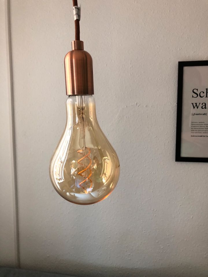 Lampe Vintage Hängelampe in Offenburg