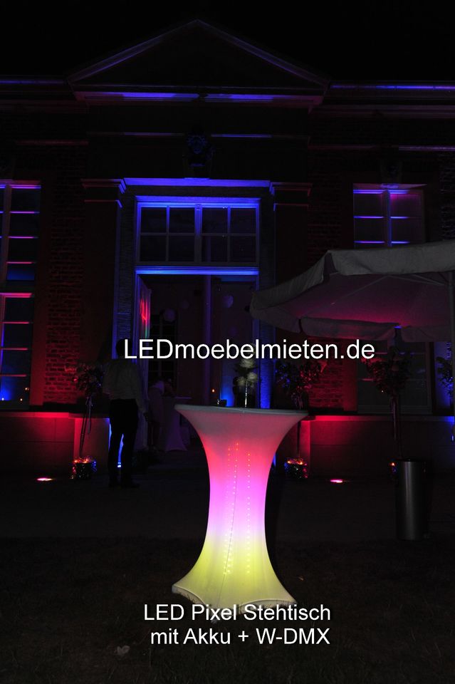 LED Stehtische mieten in Gütersloh