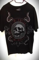 T- Shirt Skull - Design mit Nieten Bestückt Schwarz Gr. L ANSEHEN Saarland - Sulzbach (Saar) Vorschau