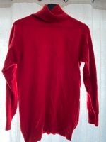 Roter Cashmere Pullover mit Rollkragen 36/38 Schleswig-Holstein - Hollenbek Vorschau