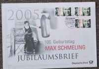 Max Schmeling; Jubiläumsbrief Rheinland-Pfalz - Mommenheim Vorschau