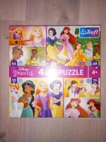 Disney Princess Puzzle 4 in 1 Arielle Belle Rapunzel Tiana Sachsen-Anhalt - Wasserleben Vorschau