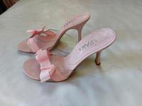 Apart Sandalen Schuhe Gr.40 rosa Schleife Echtleder Plexi Nordrhein-Westfalen - Lüdinghausen Vorschau