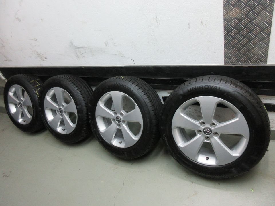 215/60 R17 Sommerreifen Alufelgen OPEL GM für Mokka / Mokka X 1G. in Burscheid