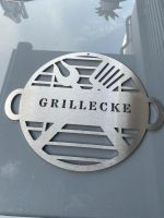 Schild Edelstahl  GRILLECKE Bayern - Nittenau Vorschau