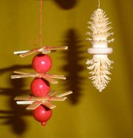 Weihnachten Baumschmuck Christbaum Anhänger Holz Nordrhein-Westfalen - Wetter (Ruhr) Vorschau