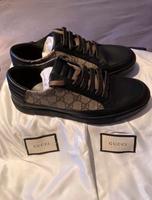 Gucci Sneakers 386752 Gr. 41/7 Low Leder Braun/Beige NEU mit OVP Hamburg-Mitte - Hamburg Billstedt   Vorschau