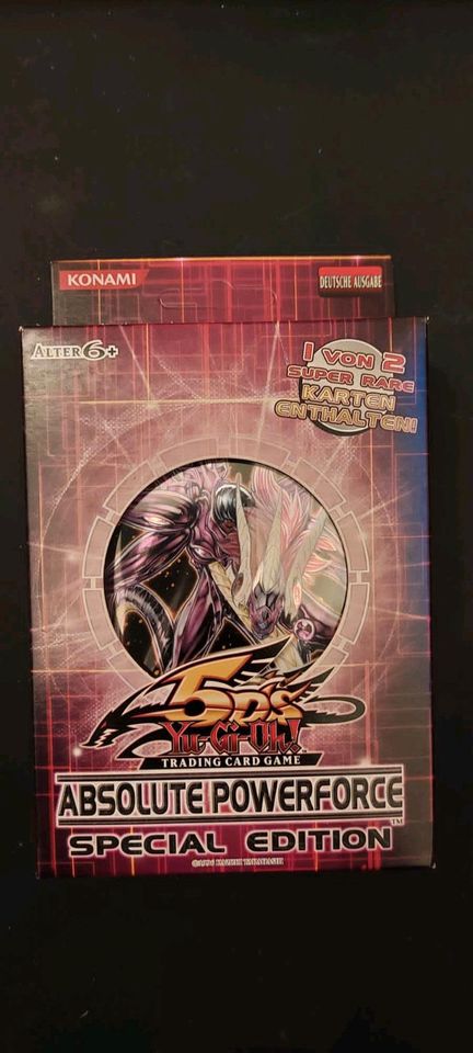 Yu-Gi-Oh "Absolute Powerforce" Special Edition (3 Booster + 1K) in Crimmitschau