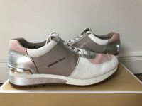 MICHAEL KORS Schuhe Allie Wrap Trainer Metallic Leder 39, OVP Wandsbek - Hamburg Rahlstedt Vorschau