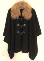 Hallhuber Donna Wollcape/-poncho mit Echtpelz Bayern - Holzkirchen Vorschau