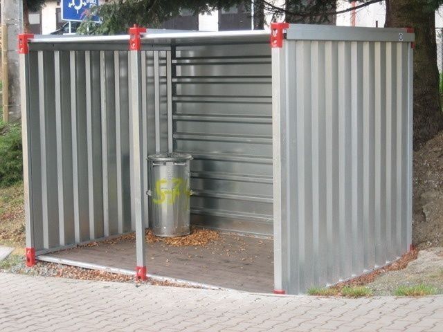 Überdachung Raucherüberdachung Abstellcontainer Unterstand Lager in Essen