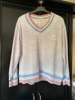 Vintage Blogger Pullover babyblau/weiß/rose L/40 Hessen - Heuchelheim Vorschau