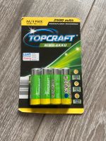 TOPCRAFT AA 2500 mAh Akku wiederaufladbar NEU OVP Eimsbüttel - Hamburg Schnelsen Vorschau