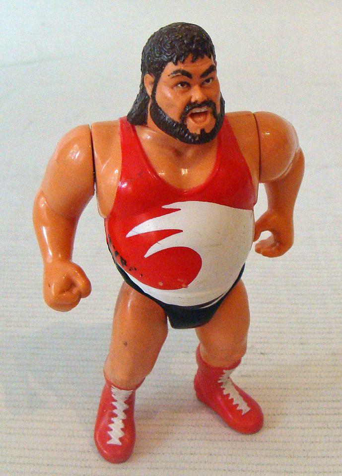 WWF Typhoon 12 cm Action Figur aus 1991 Hasbro in Frankfurt am Main