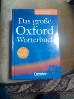 Oxford große Wörterbuch Cornelsen sehr gut Zustand Niedersachsen - Osnabrück Vorschau