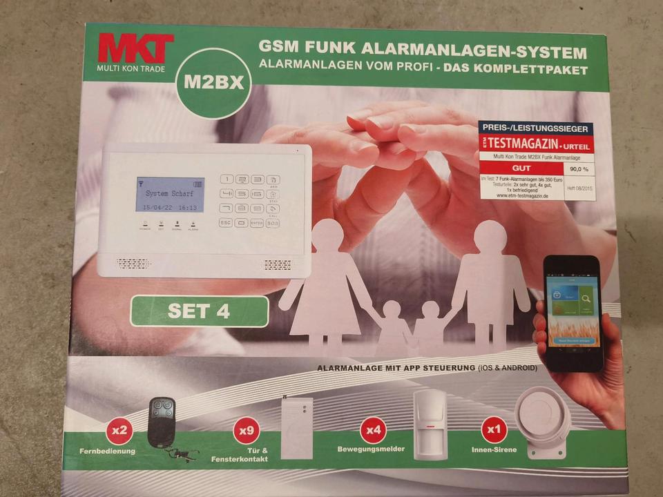 GSM Wireless Alarm System with Motion Sensor - Home Security Kit in Frankfurt (Oder)