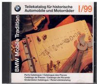 BMW Mobile Tradition CD Teilekatalog hist. Fahrz 72000035315 1/99 Bayern - Peiting Vorschau