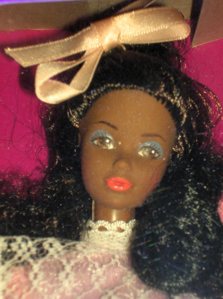 Barbie Heart Family Mom Baby Steffie Face AA black 1984 RAR
