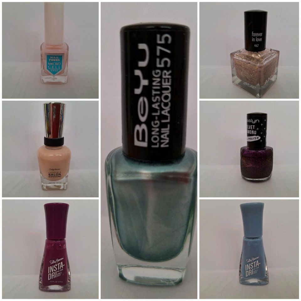 Verschiedene Nagellacke (ANNY, Sally Hansen, Beyu etc.) in St. Michaelisdonn