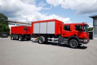 Scania P320 4x4 - WERK - FEUERWEHR - ABROLLER - mit ANH Baden-Württemberg - Buchen (Odenwald) Vorschau