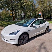 Tesla Model 3 Long Range, Heat Pump, Weißes Interieur, Garantie, München - Laim Vorschau