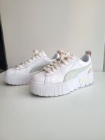 Mayze Luxe Puma Schuhe Sneaker weiß pastell Plateau Low 37,5 4,5 Bielefeld - Bielefeld (Innenstadt) Vorschau