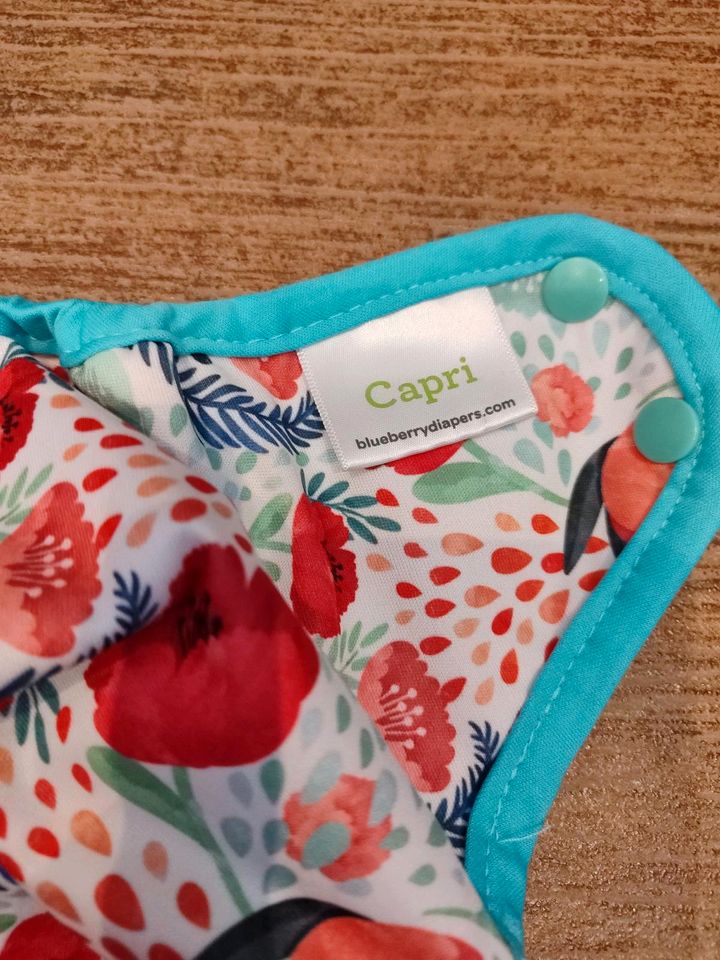 Stoffwindeln neuwertig Überhose capri blueberrydiapers in Tirschenreuth