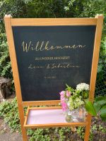 Willkommensschild Tafel Hochzeit Niedersachsen - Osnabrück Vorschau