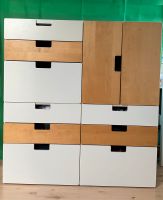 2 Ikea Stuva Kinder Schrank Kommode 129x51x60 Weiß Buche Schublad Niedersachsen - Wittingen Vorschau