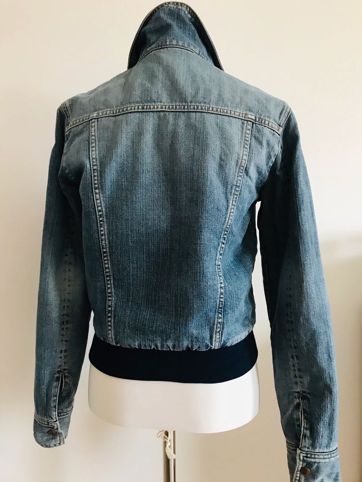 Berlinstyle Y2K Jeansblouson gefüttert Wrangler Jeansjacke Y2K in Bonn